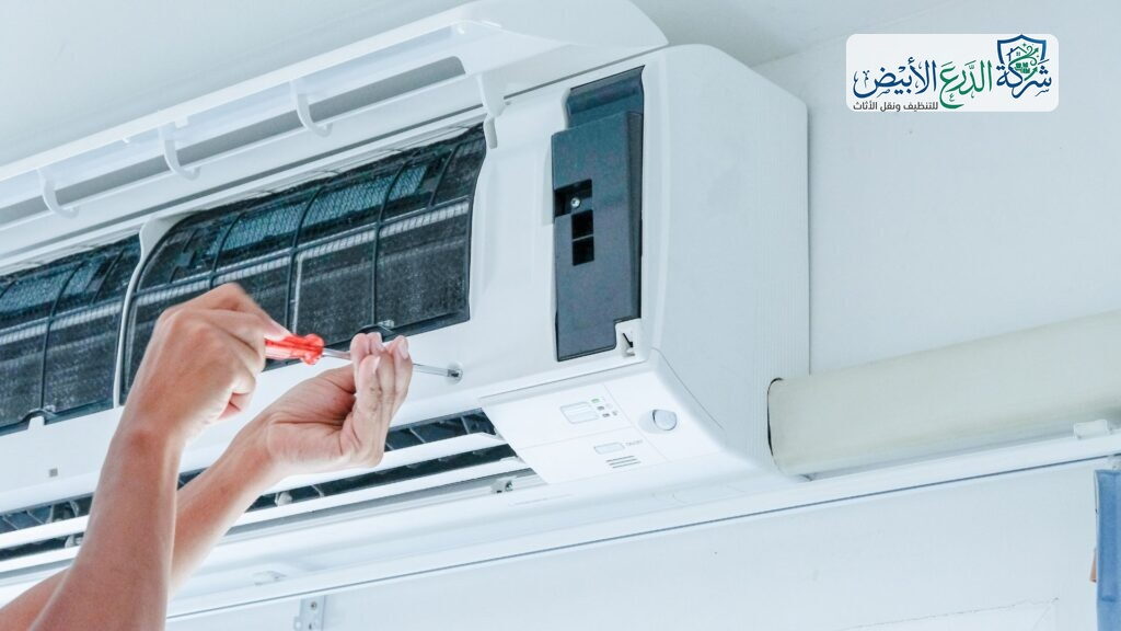 شركة فك وتركيب مكيفات بالرياض | شركة الدرع الأبيض