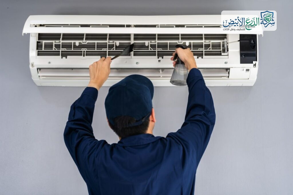 شركة فك مكيفات سبليت بالرياض | شركة الدرع الأبيض