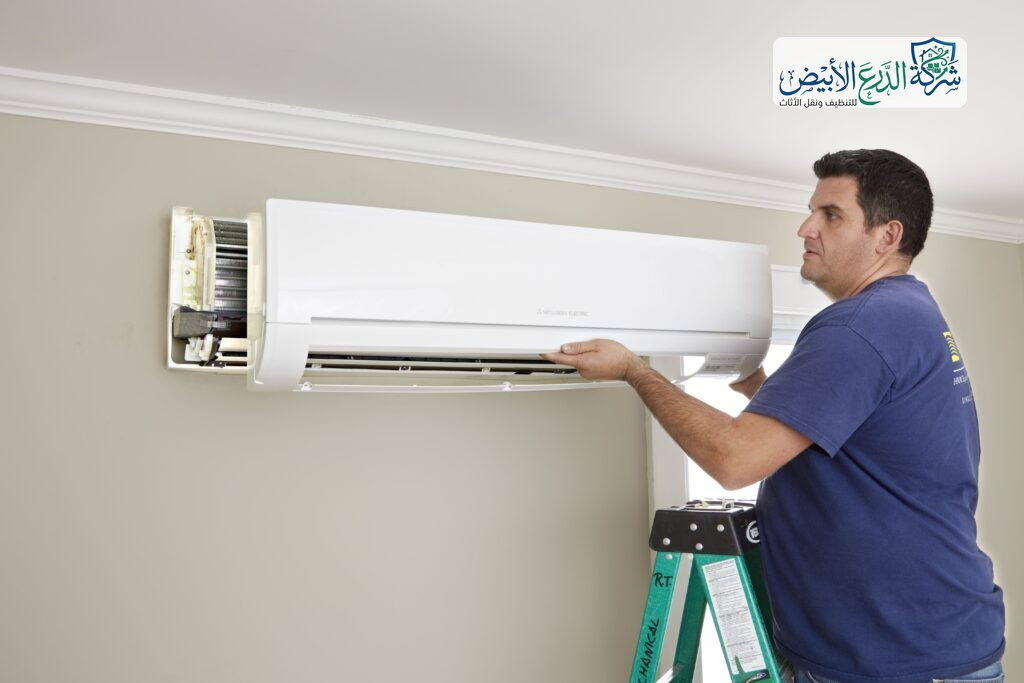 شركة فك وتركيب مكيفات سبليت بالرياض | شركة الدرع الأبيض
