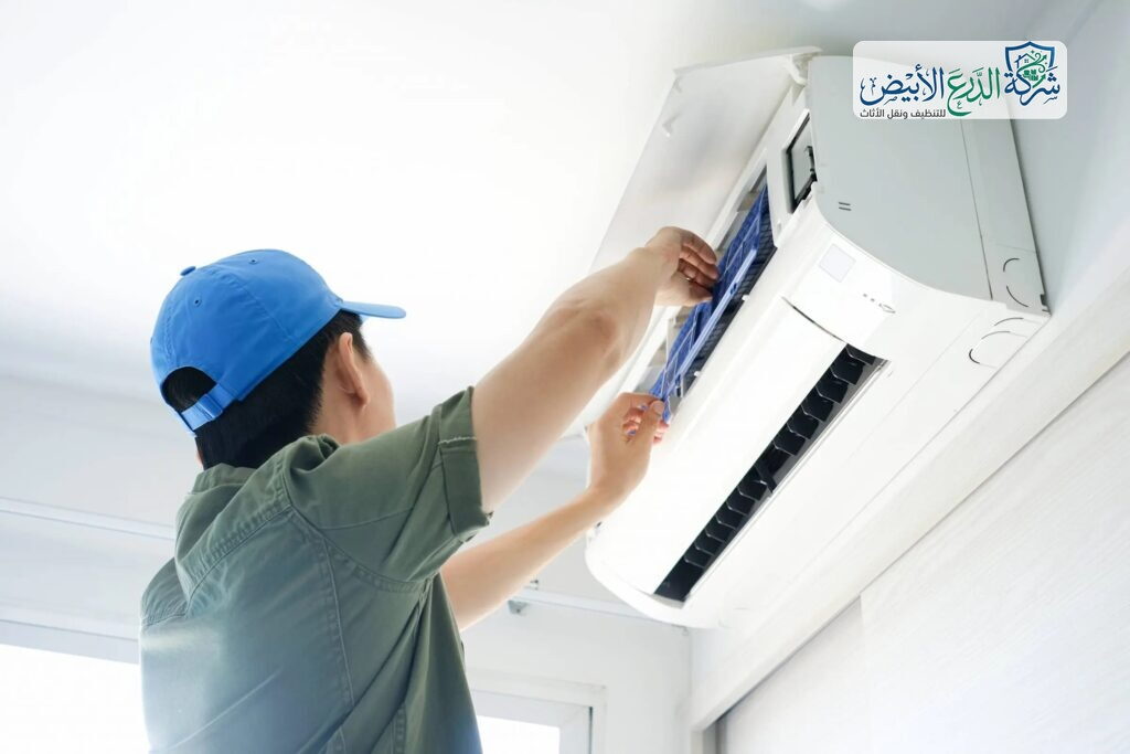 شركة فك وتركيب مكيفات بالرياض | شركة الدرع الأبيض