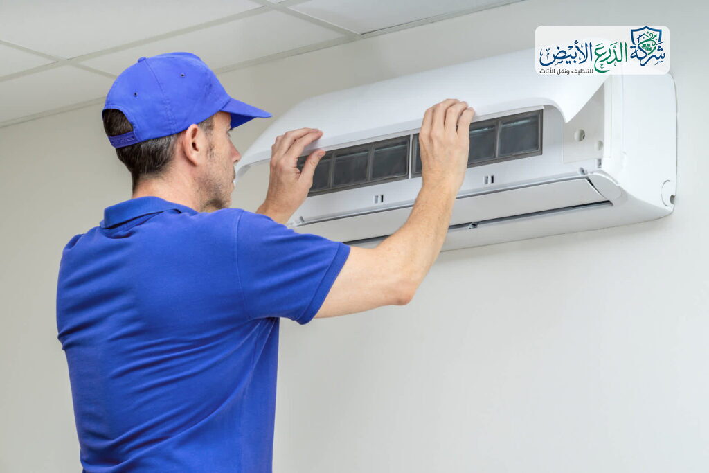 شركة صيانة مكيفات بالرياض | شركة الدرع الأبيض