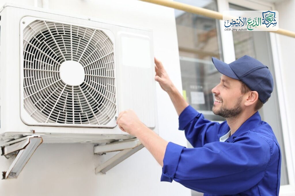 شركة فك وتركيب مكيفات بالرياض | شركة الدرع الأبيض